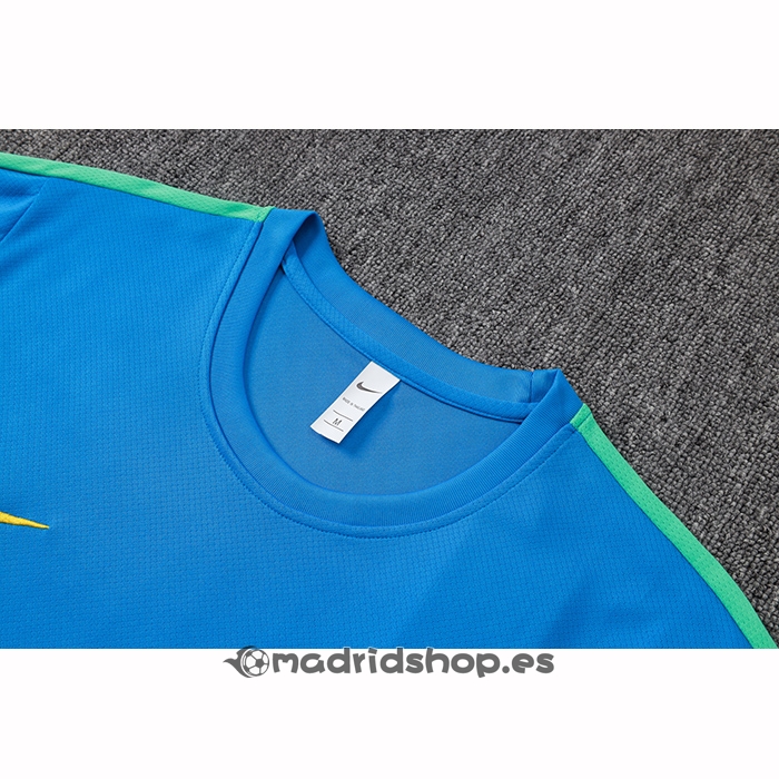Chandal del Brasil Manga Corta 26-27 Azul - Pantalon Corto